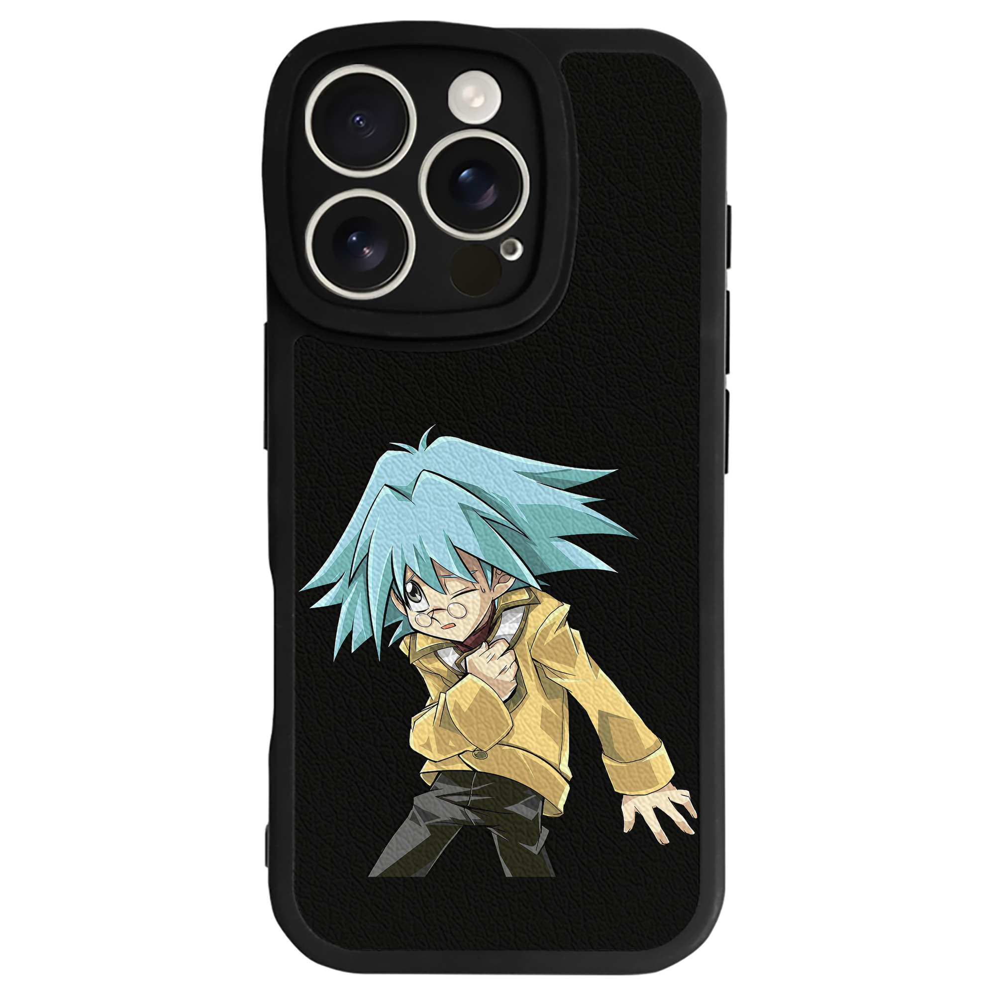 遊☆戯☆王 Yu-Gi-Oh! 【iPhone 16シリーズ対応】シリコンスマホケース（レザー調） 材質：シリコン